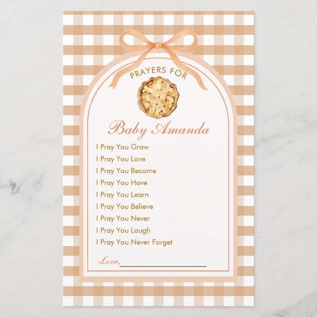 Pequeno primeiro aniversario de Oração de Torre de (Frente)