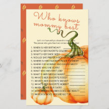 Pequeno Pumpkin que conhece o melhor jogo da mamãe