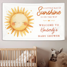 Pequeno Raio De Sol Boho Bem-Vindo Baby Shower