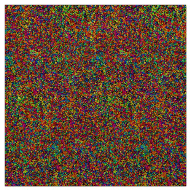 Pequeno Splatter - Tecido de Linn Natural (Modelo)