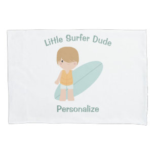 Pequeno surfista personaliza