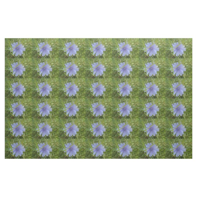 Pequeno Tecido de Flor Roxo Azul (Fat Quarter)