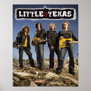 Pequeno Texas "Rocks" Poster