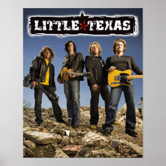 Pequeno Texas "Rocks" Poster