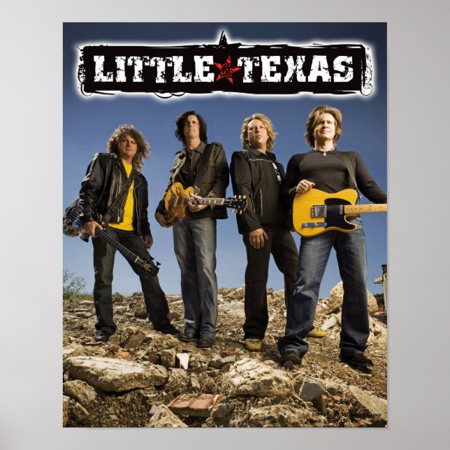 Pequeno Texas "Rocks" Poster (Frente)