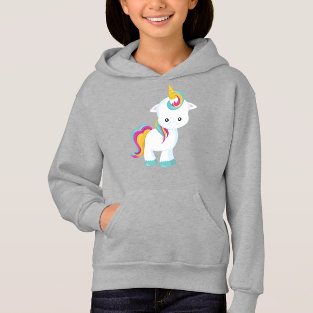 Pequeno Unicórnio, Cute Unicorn, Magic Unicorn (Frente)