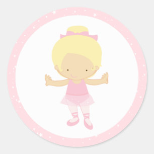 Pequenos Adesivos Ballerina