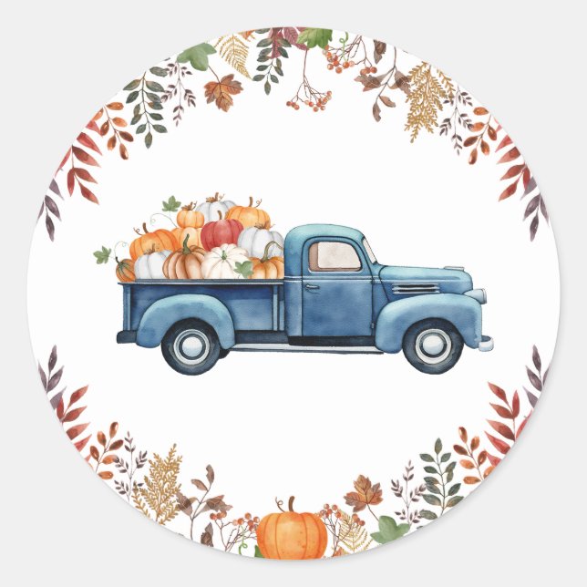 Pequenos adesivos com etiqueta de Chá de fraldas d (Frente)