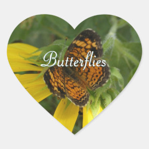 Pequenos adesivos de borboletas