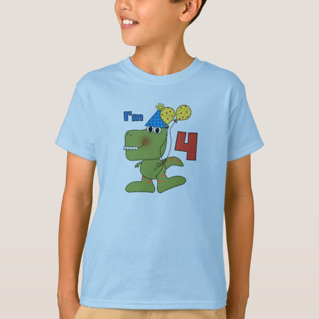 Pequenos Camisetas e presentes de aniversário do D (Frente)