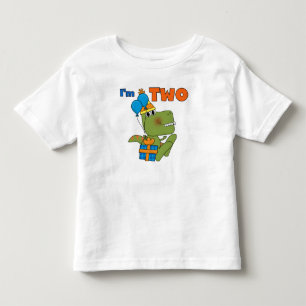 Pequenos Camisetas e presentes do segundo aniversá
