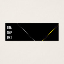 Pequenos cartões de visita estreitos para motorist