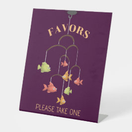 Pequenos Chás de fraldas De Crimson De Peixes