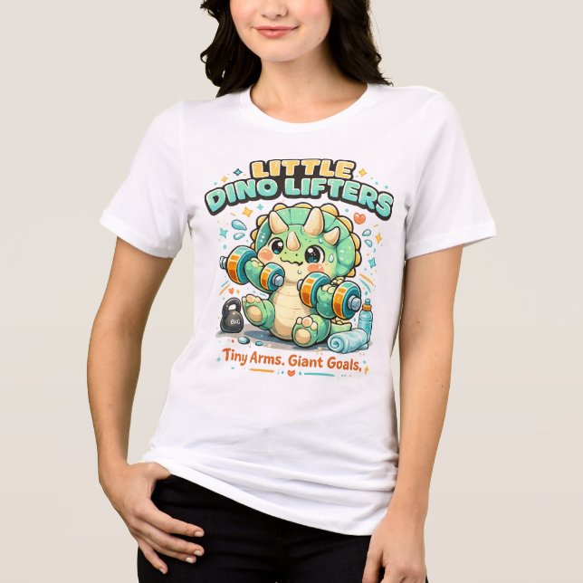 Pequenos Levantadores de Dinossauros 8KG | Braços  (Frente)
