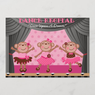 Pequenos Macacos Dançam Considerando Convites