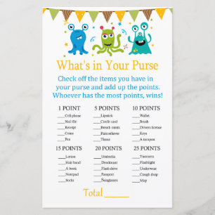 Pequenos Monstros Bonitos O que há no seu jogo de