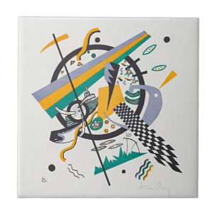 Pequenos mundos IV por Wassily Kandinsky - Abstrat