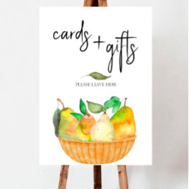 Pera Perfeita - Placa de Cartões + Presentes para 