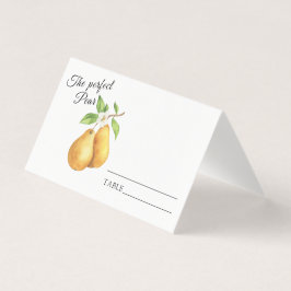 Peras chá de panela - número da mesa de casamento