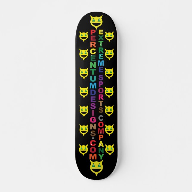 PERCENTUMDESIGNS.COM Skateboard (Frente)