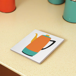 Percolador de Café Laranja