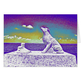 Perda de Cartão de condolências de Cachorro