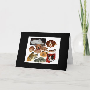 Perda de um Cartão de condolências de Pet Dog