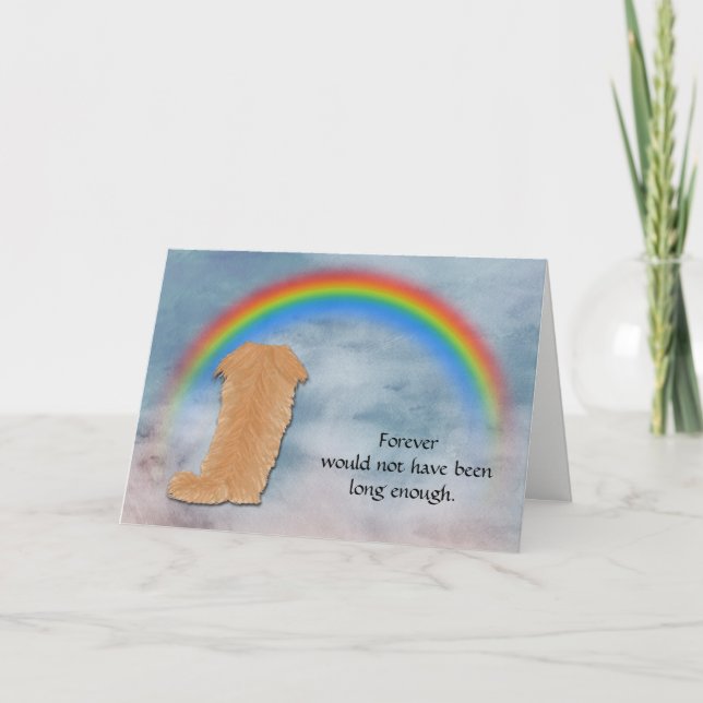 Perda do Cartão de Condolência Pekingês (Frente)