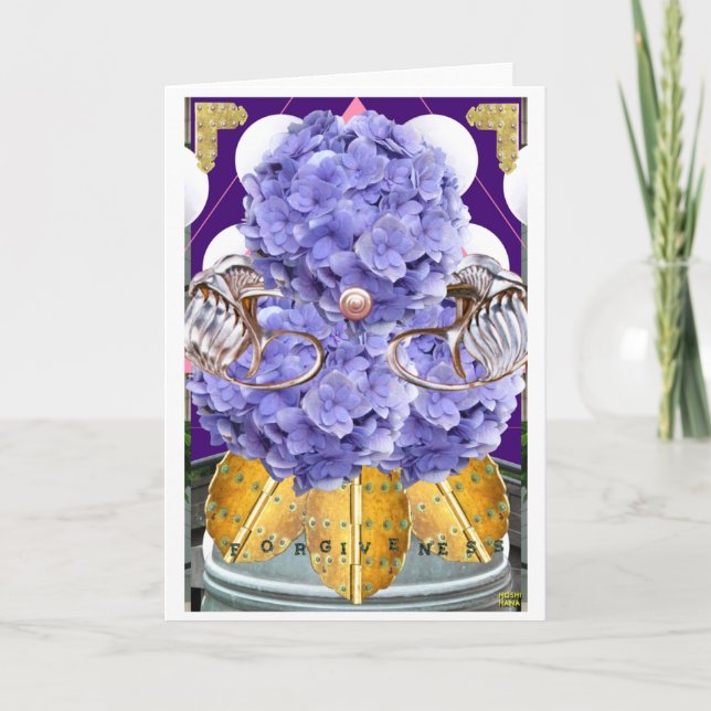 Perdão é Cartão Saudação Divino (Frente)