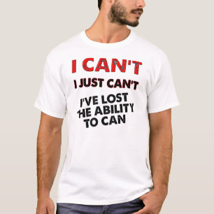Perdeu a Habilidade de Poder Fazer Camisetas Diver