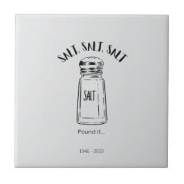 Perdeu o agitador de sal - achou