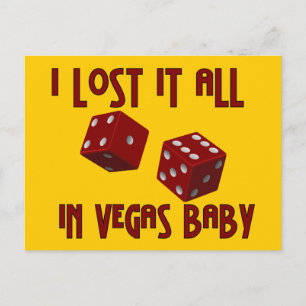 Perdeu Tudo Em Cartão Postal De Vegas