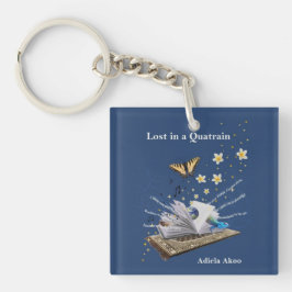 Perdida num Chaveiro de acrílico de Quatrain por A