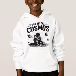 Perdido no Astronauta Infantil Cosmo Branco