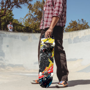 Perdido no espaço: skate de risco cósmico