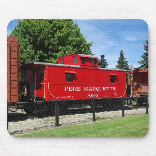 Pere Marquette caboose mousepad (Frente)