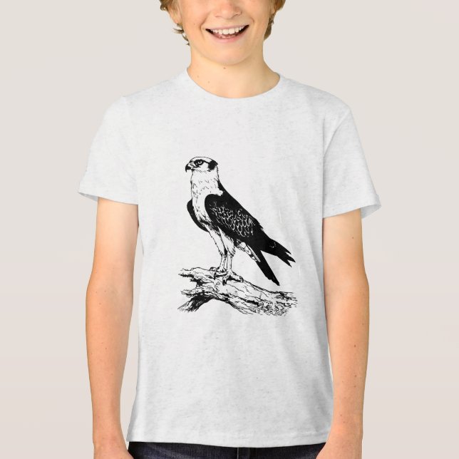Peregrine falcon   Boys' T-Shirts (Frente)