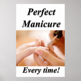 Perfect Manicure Posters Nail Salon