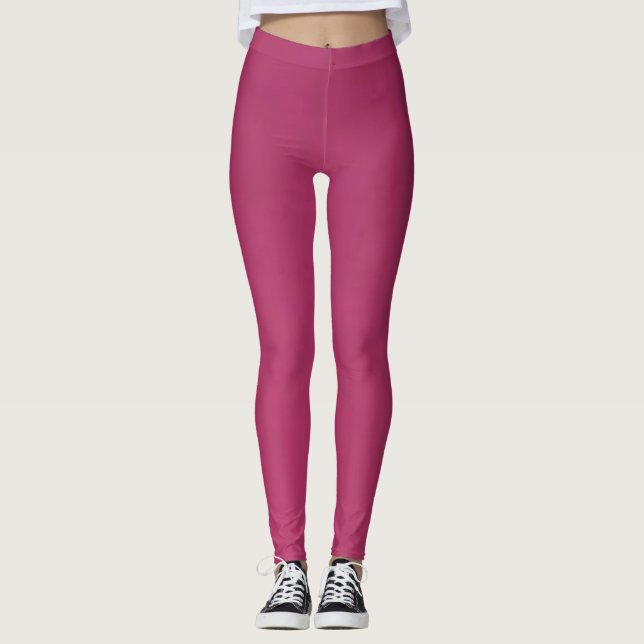 Perfeição das rosas claro: Leggings que você vai a (Frente)