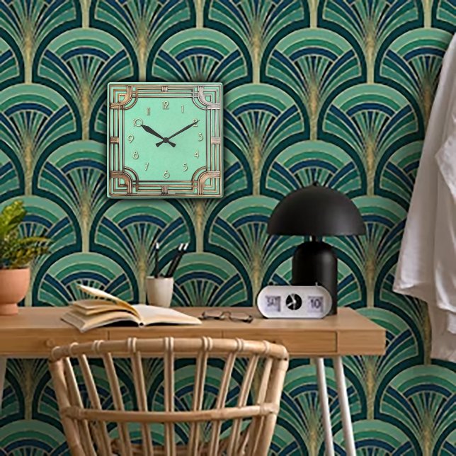 Perfeição geométrica em um relógio de parede Art D (Criador carregado)