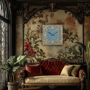 Perfeição ornamentada em um Relógio de Parede Art 