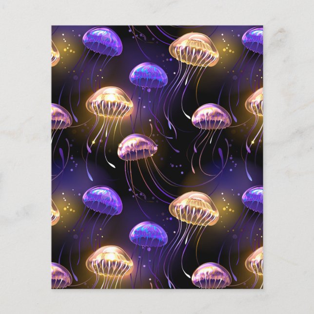 Perfeito com medusas brilhantes (Frente)