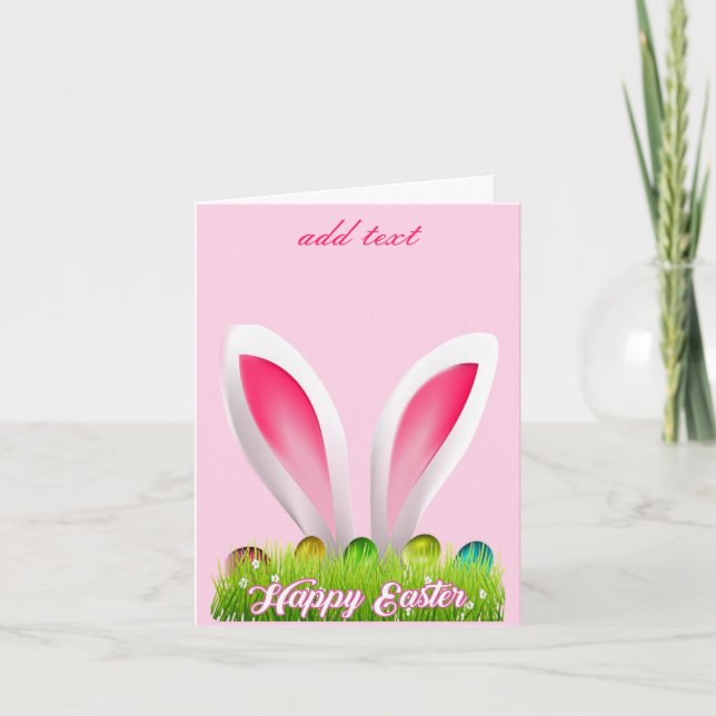 Perfeito, Legal Felz pascoa, Anúncio de Bunny (Frente)