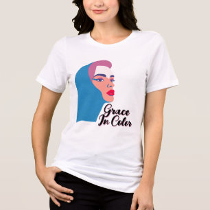 Perfil da Mulher Pop de Arte Elegante