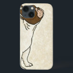 Perfil do Bulldog Francês Procurando<br><div class="desc">Chariklia Zarris sabe como capturar a melhor emoção em cada um de seus desenhos. Não é exceção neste desenho simples e contemporâneo de um buldogue francês. Obtenha esta legal imagem com o tema do cão no seu produto Zazzle hoje mesmo.</div>