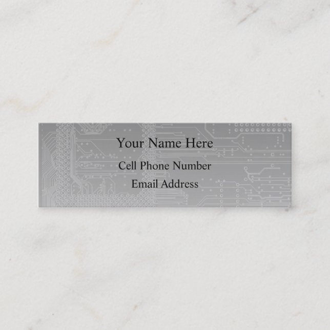 Perfil e cartão de visita da conversa da (Frente)