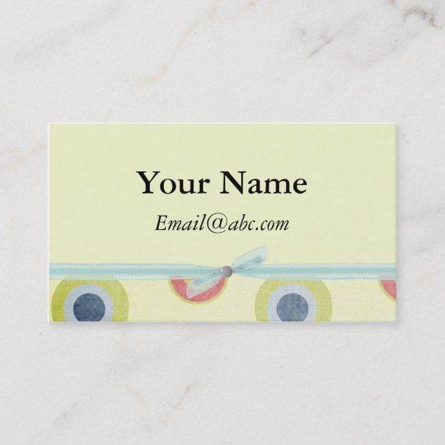 Perfil e Cartões de visitas Retroativos (Frente)