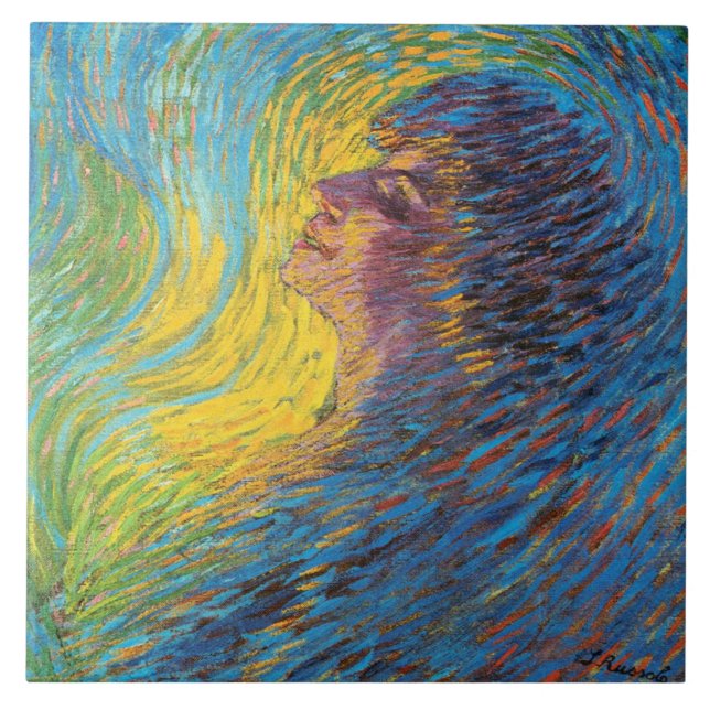 Perfume (Retrato feminino) (por Luigi Russolo) (Frente)