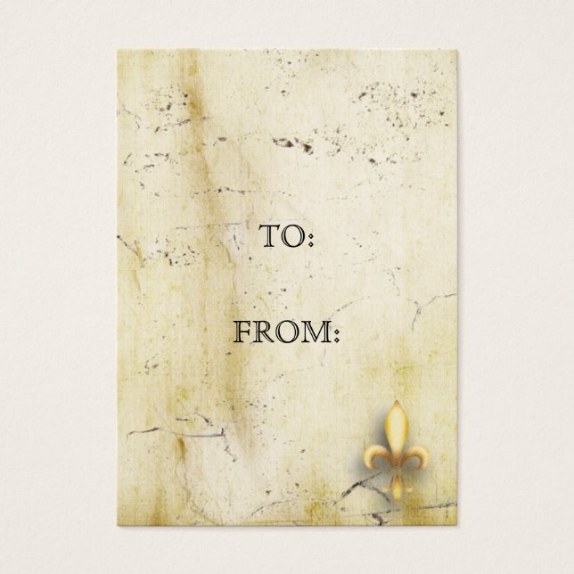 Pergaminho Fleur-de-Lys (Frente)