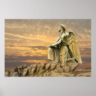 perguntando poster de anjo